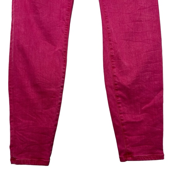 Liverpool The Crop Skinny Dark Pink Jeans Size 6/28 - Picture 6 of 13